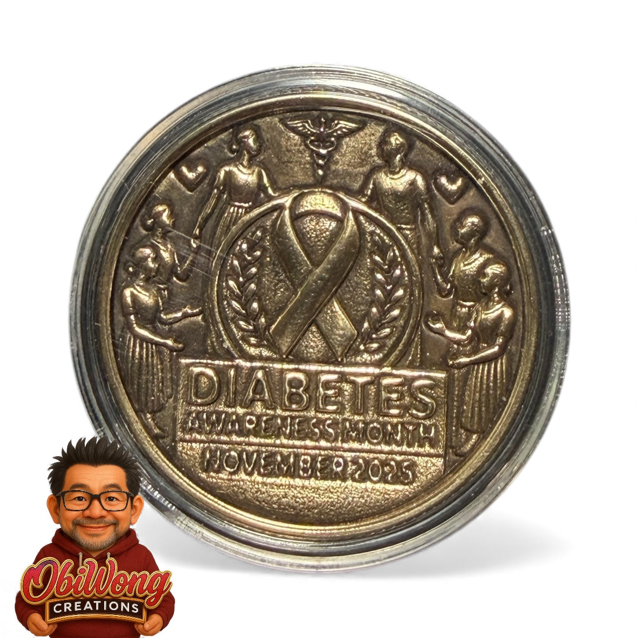 Diabetes Awareness November 2025 Challenge Coin – Limited Edition Collectible